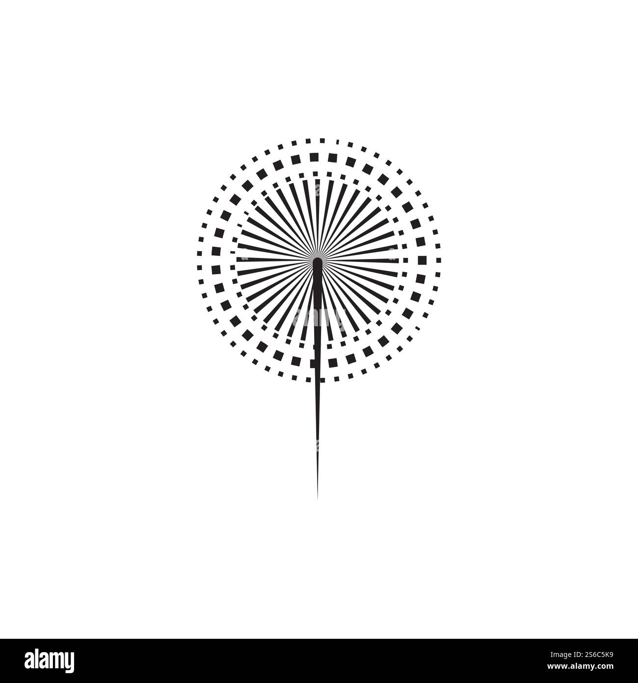 Fireworks Logo Vorlage Vektor Symbol Natur Stock Vektor