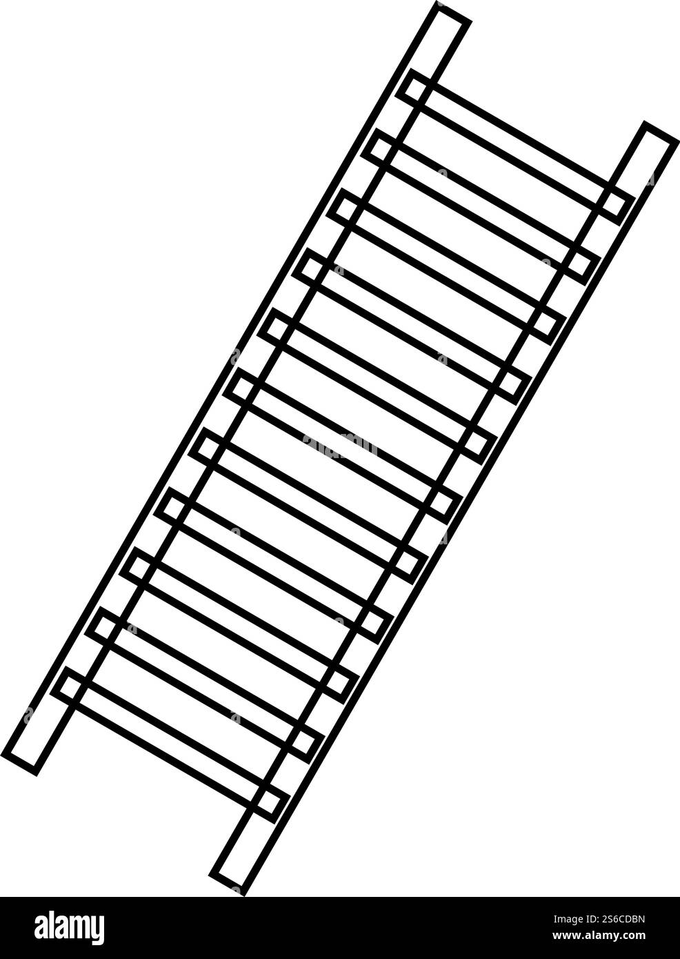 Eisenbahnsymbol Illustration flacher Design Vektor Stock Vektor