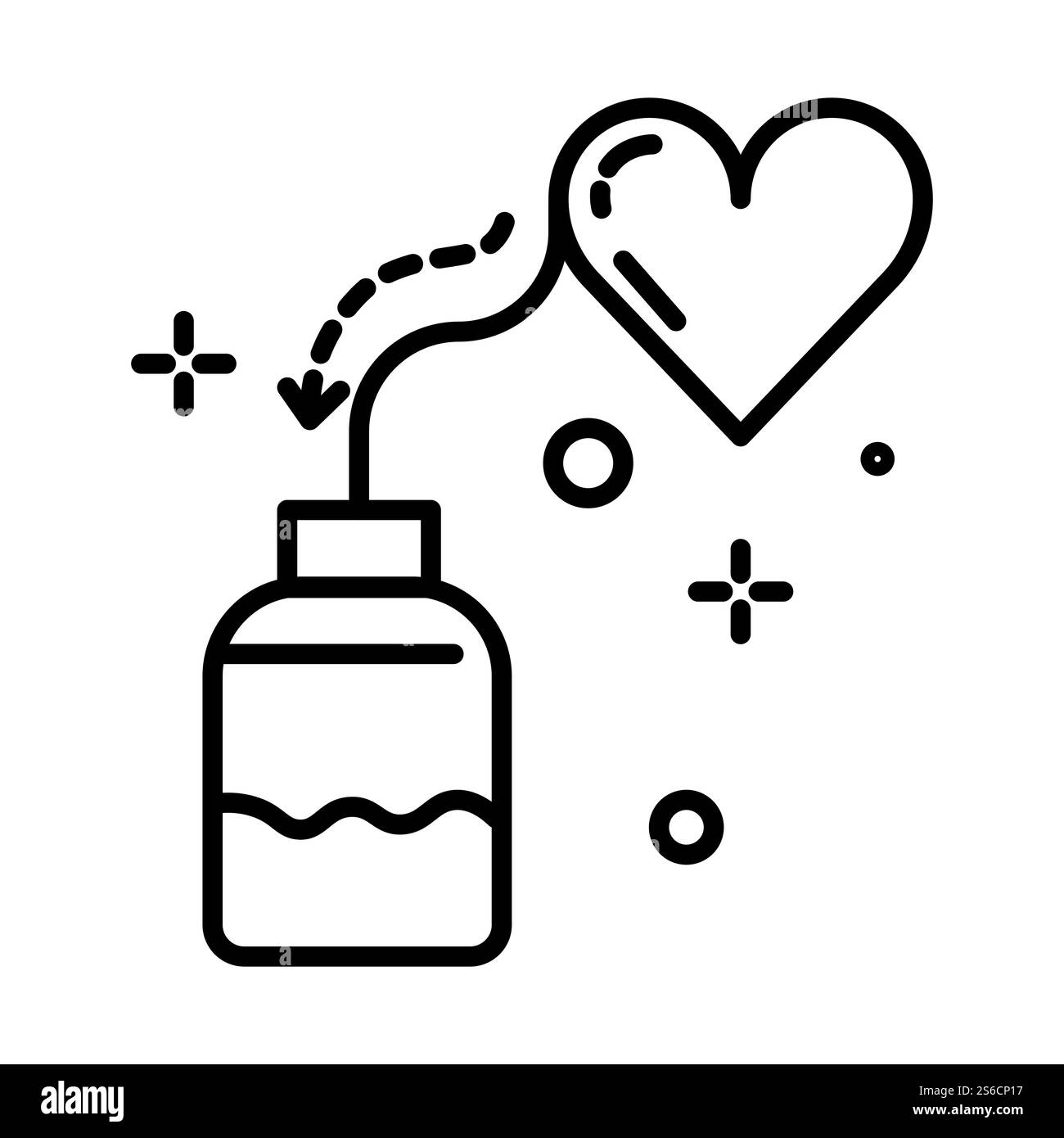 Kardiologie, Medizin und Herz Gesundheit Pillen, Krankheit Behandlung isolierte Linie Symbol Vektor. Arterielle Blutdruckstabilisierung, Gesundheitswesen und Pharmakologie. Medikamentenflasche, Apothekenprodukt. Herzpillen Flasche, Kardiologie isolierte Linie Symbol, Kardiologie Stock Vektor