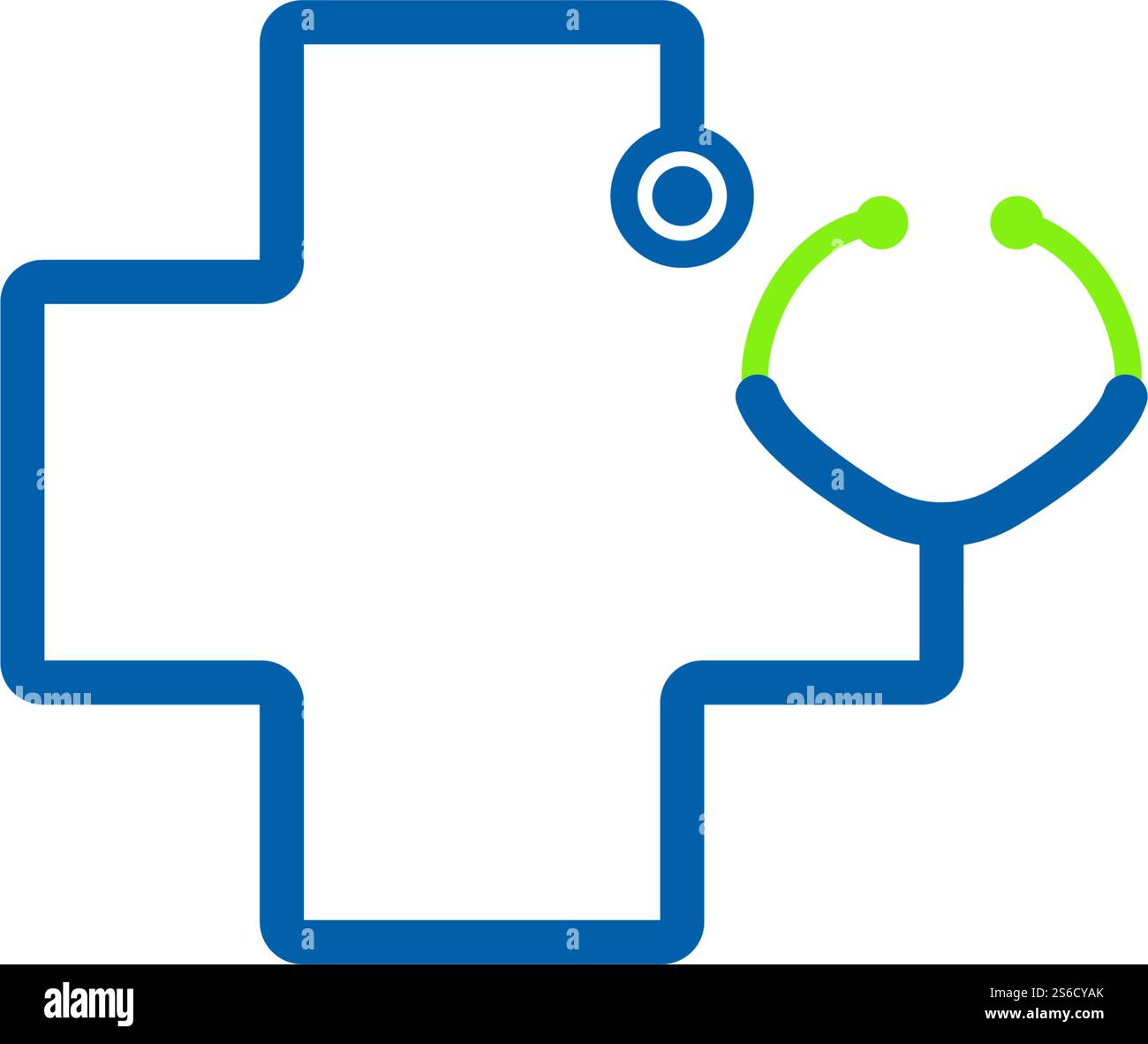 Medizinische Illustration Logo Vorlage Vektor Design Stock Vektor