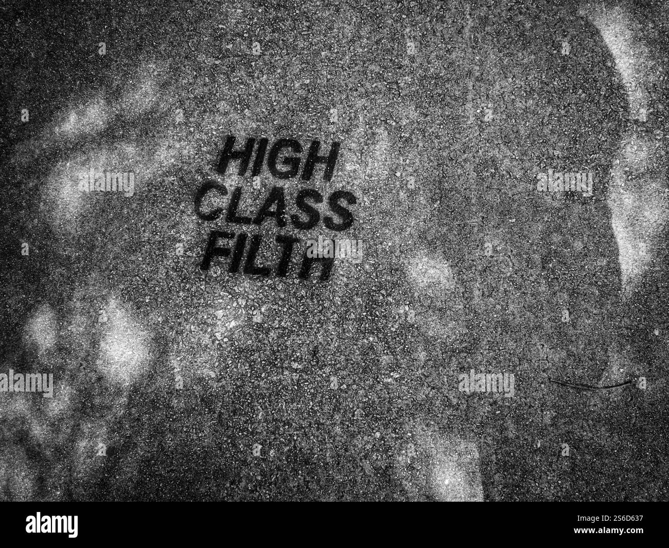 Erstklassige Filth Street Art Stockfoto Erstklassige Filth Street Art Stockfoto