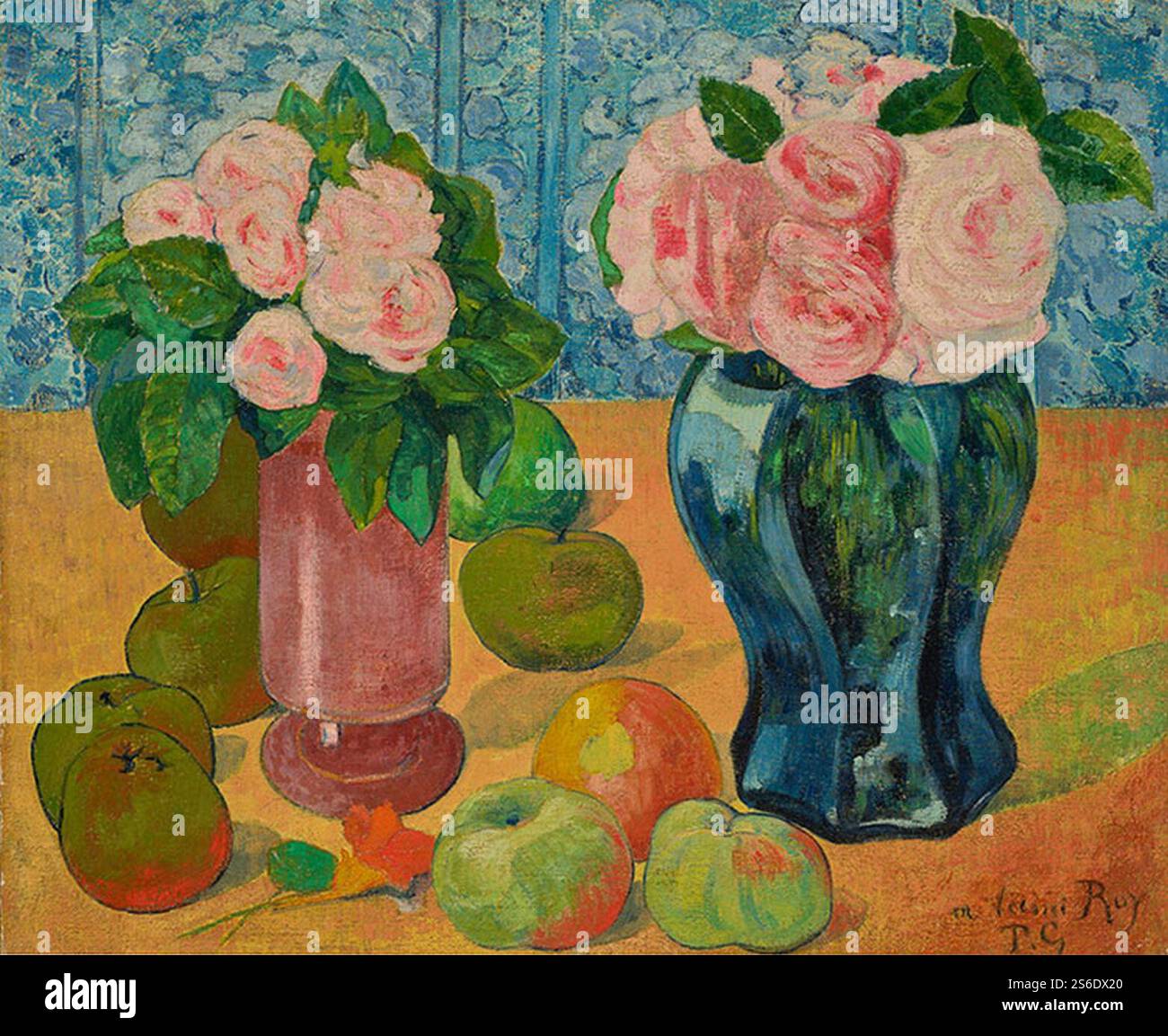 Gauguin,-still-Life-THM0087--für-Web. Stockfoto