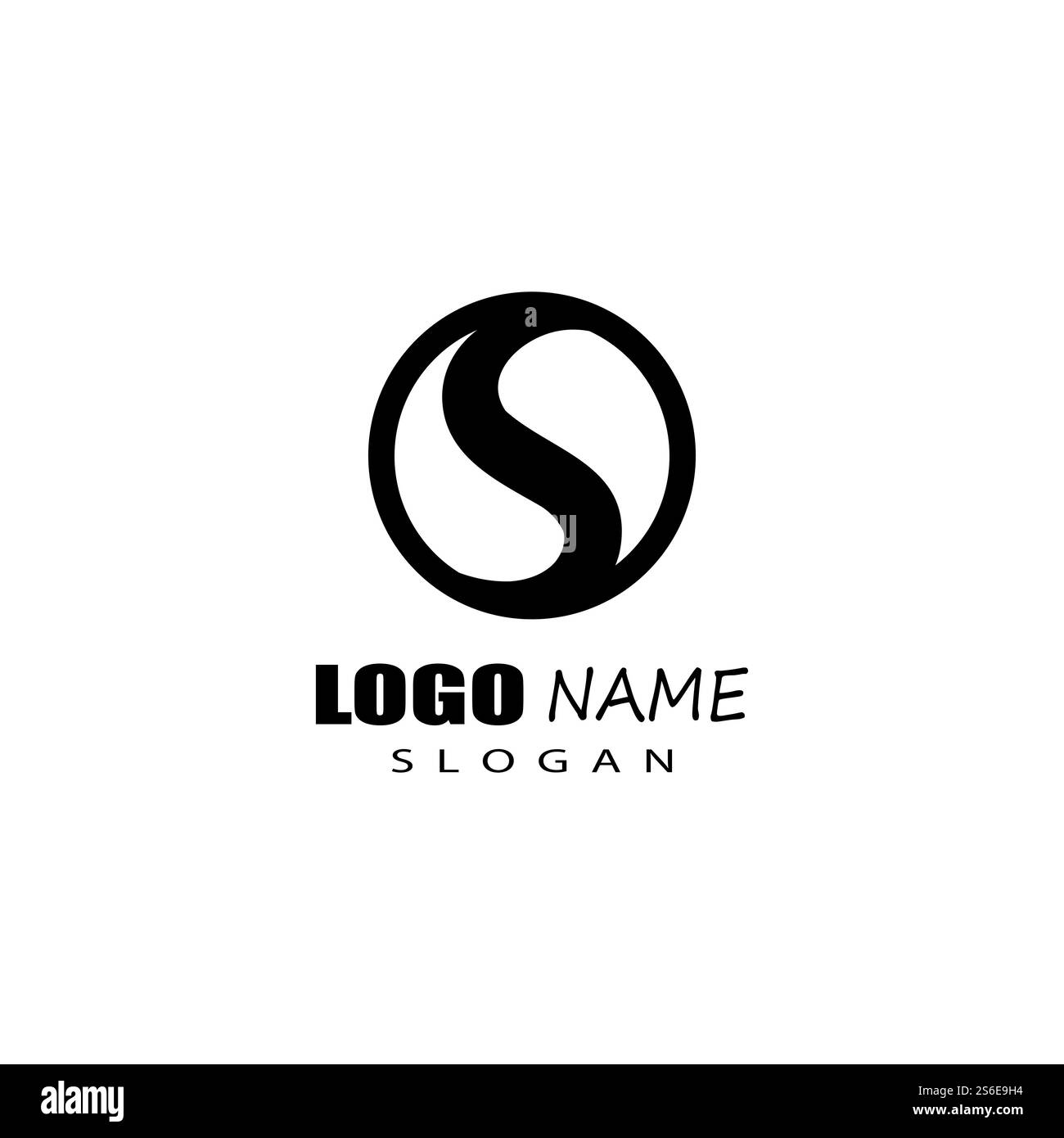 Business corporate S schreiben Logo Design Vector Stock Vektor