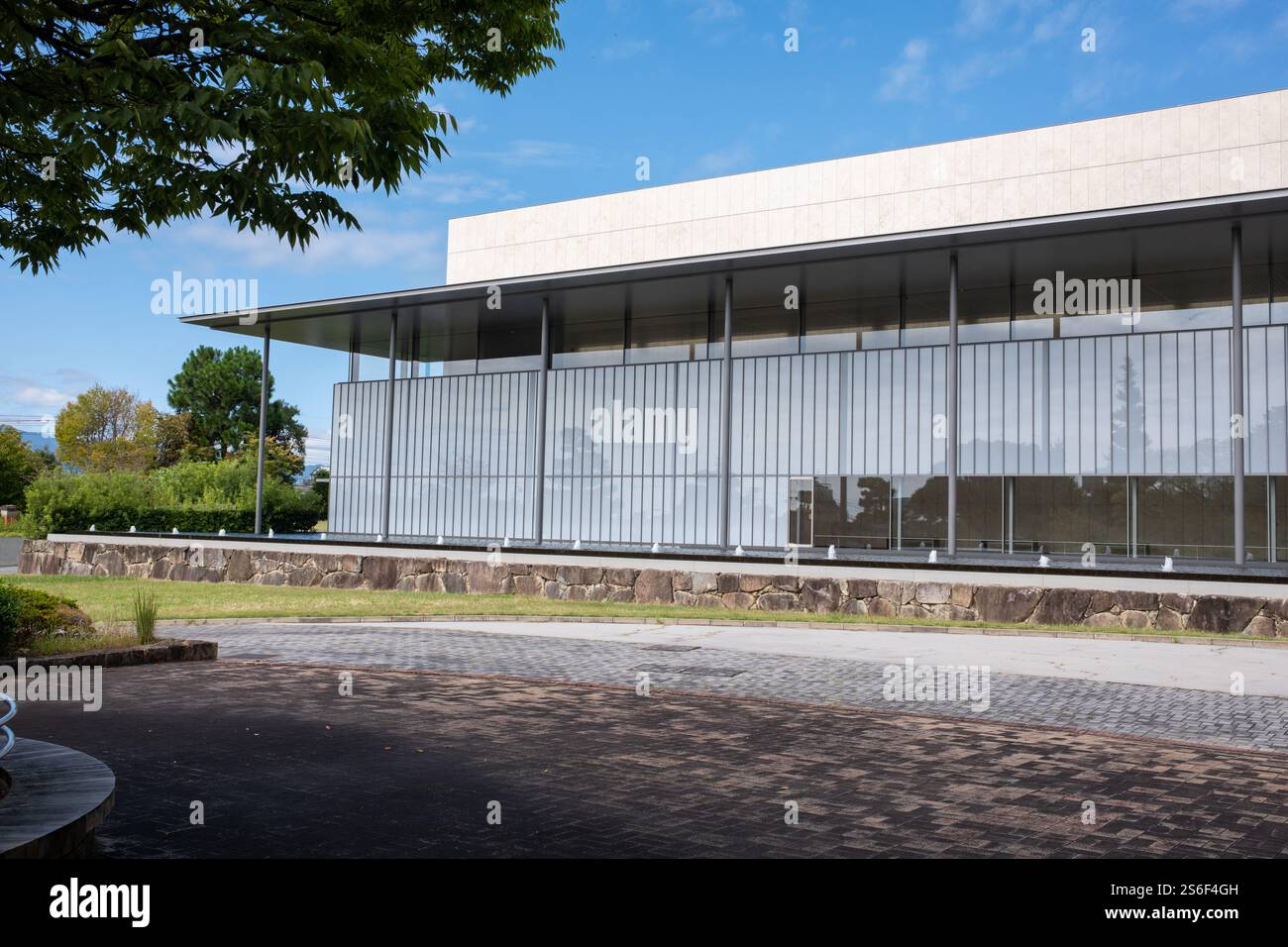 Der neue Heisei Chishinkan Flügel, entworfen von Yoshio Taniguchiat, Kyoto National Museum Kyoto Japan Stockfoto