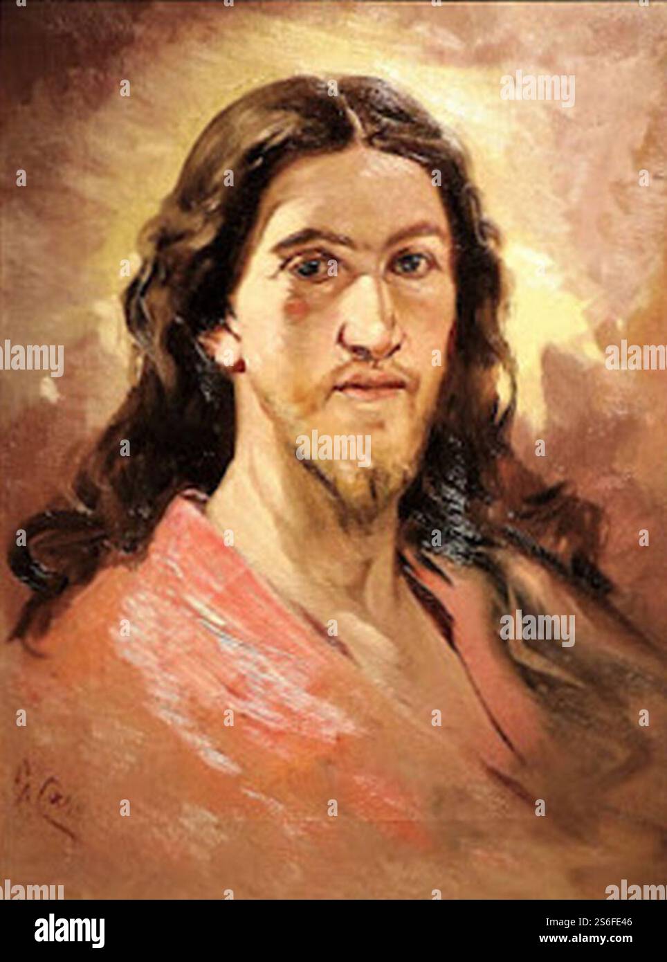 Giuseppe Calì, Jesus Christus (MUŻA). Stockfoto