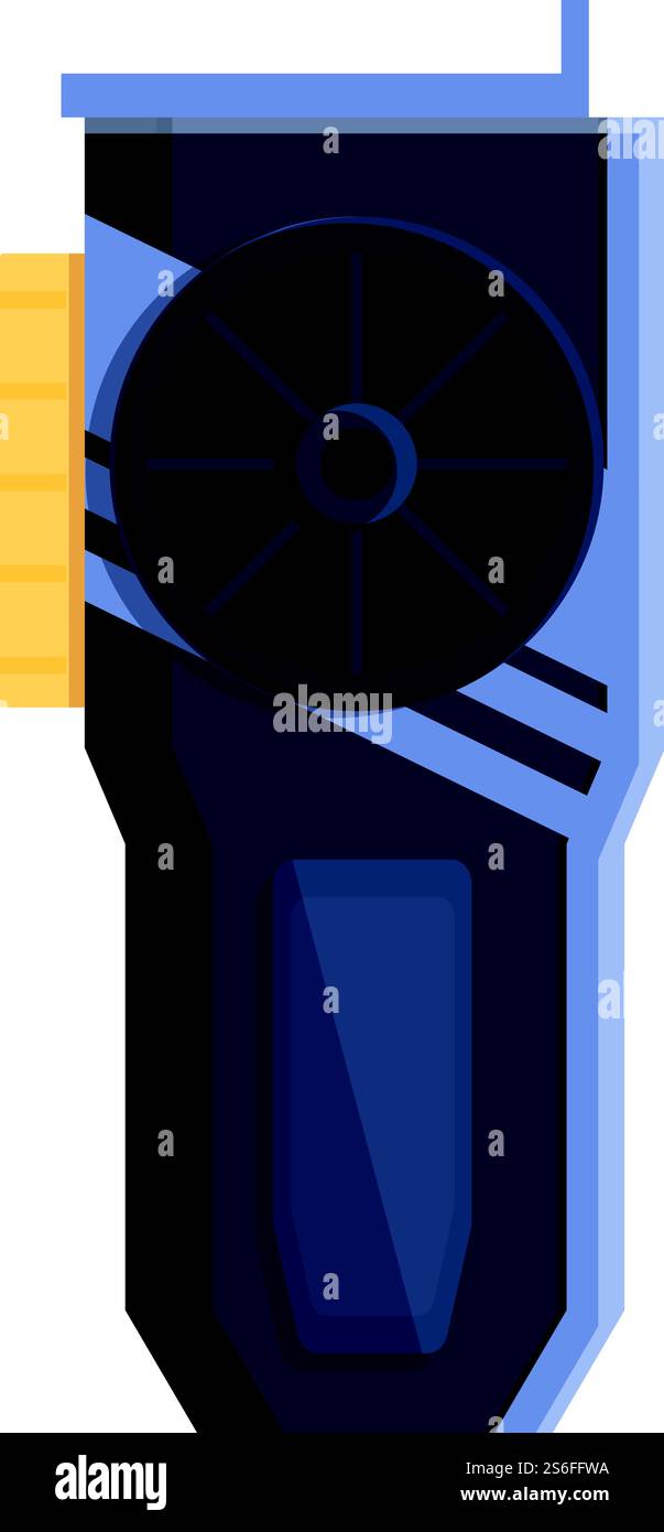 Symbol für Laptop-gpu-Karte. Cartoon des Laptop-gpu-Kartenvektorsymbols für Webdesign isoliert auf weißem Hintergrund. Laptop-gpu-Kartensymbol, Cartoon-Stil Stock Vektor