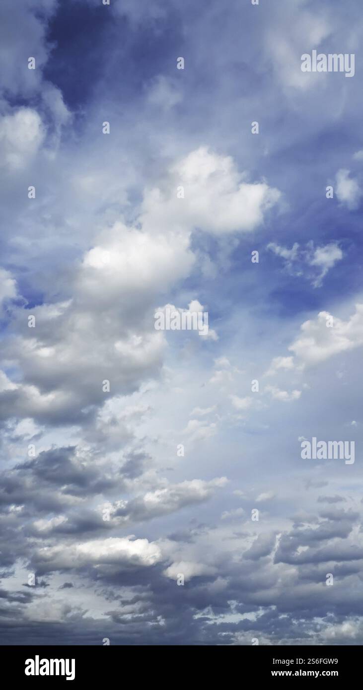 Ein Bild von einem dramatischen Himmel Hintergrund Stockfoto