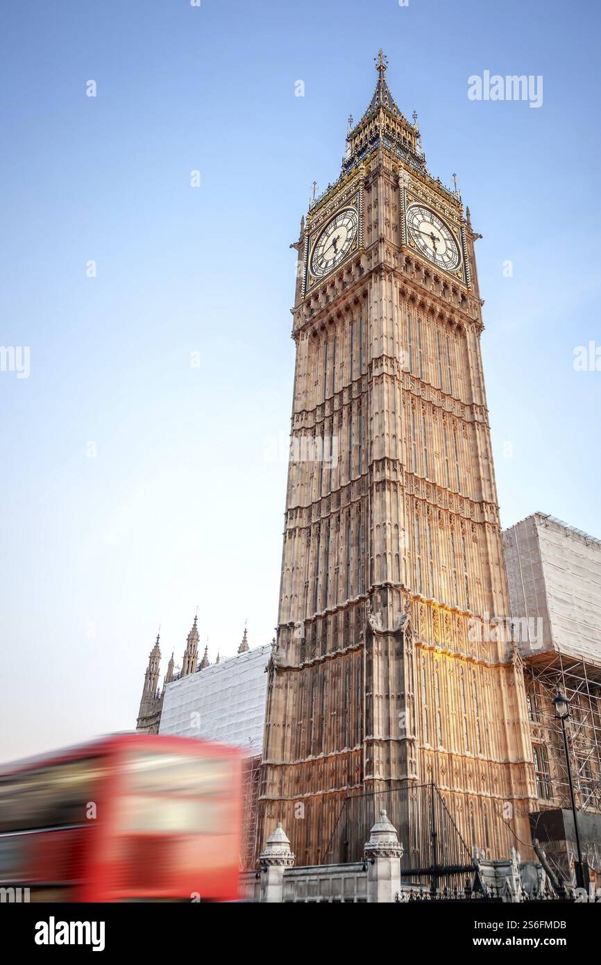 Ein Bild des Houses of Parliament in London, Großbritannien Stockfoto