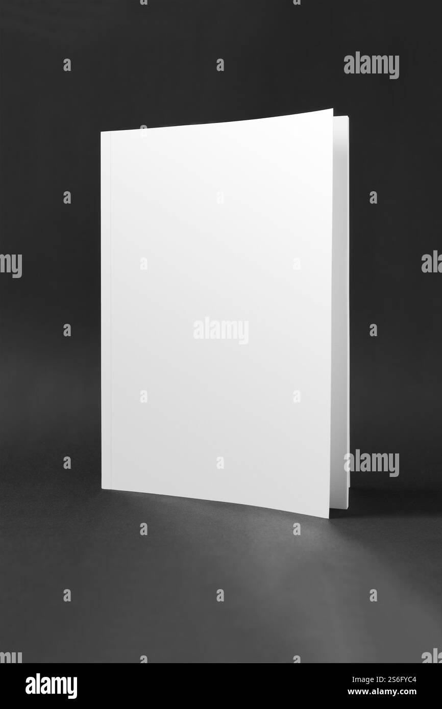 Ein Bild eines leeren Buchdeckels Stockfoto