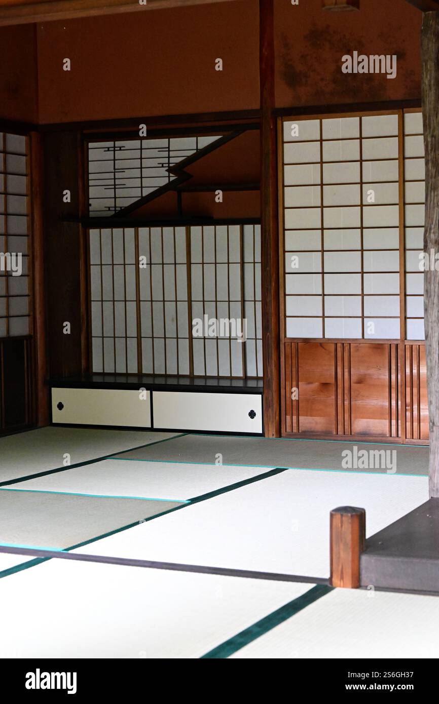 Sento Gosho Garten im Kaiserpalast von Kyoto. Das Design des Gartens wurde Kobori Enshu zugeschrieben. Kyoto-Stadt, Japan. Stockfoto