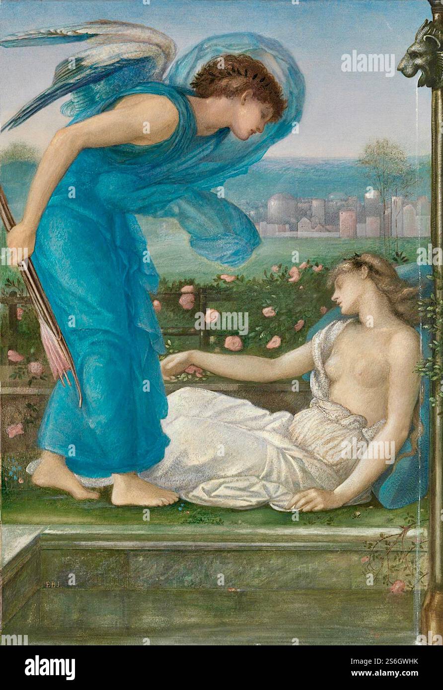 Edward Burne-Jones, 1833–1898, Cupid and Psyche, 1870 Stockfoto