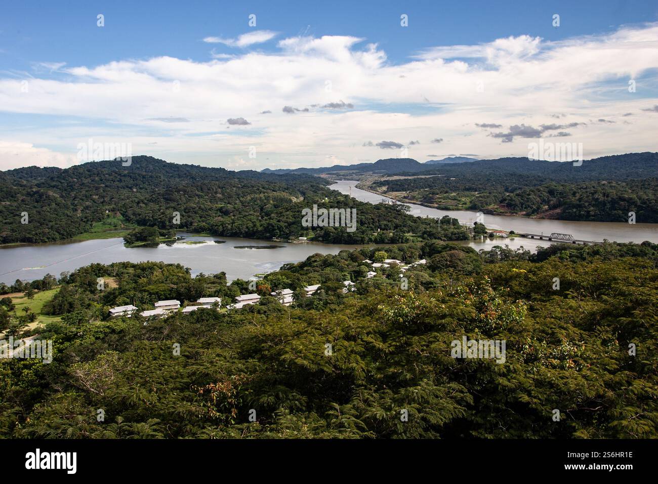 Chagres River Teil des Panamakanals, Panama Stockfoto