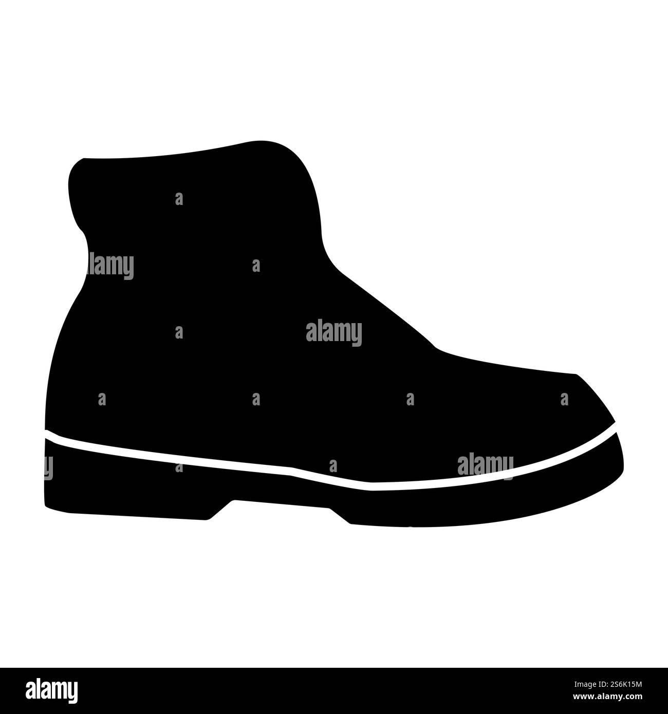 Bitte ziehen Sie Ihre Outdoorschuhe aus oder tragen Sie sie nicht mit Stiefeln ein Stock Vektor