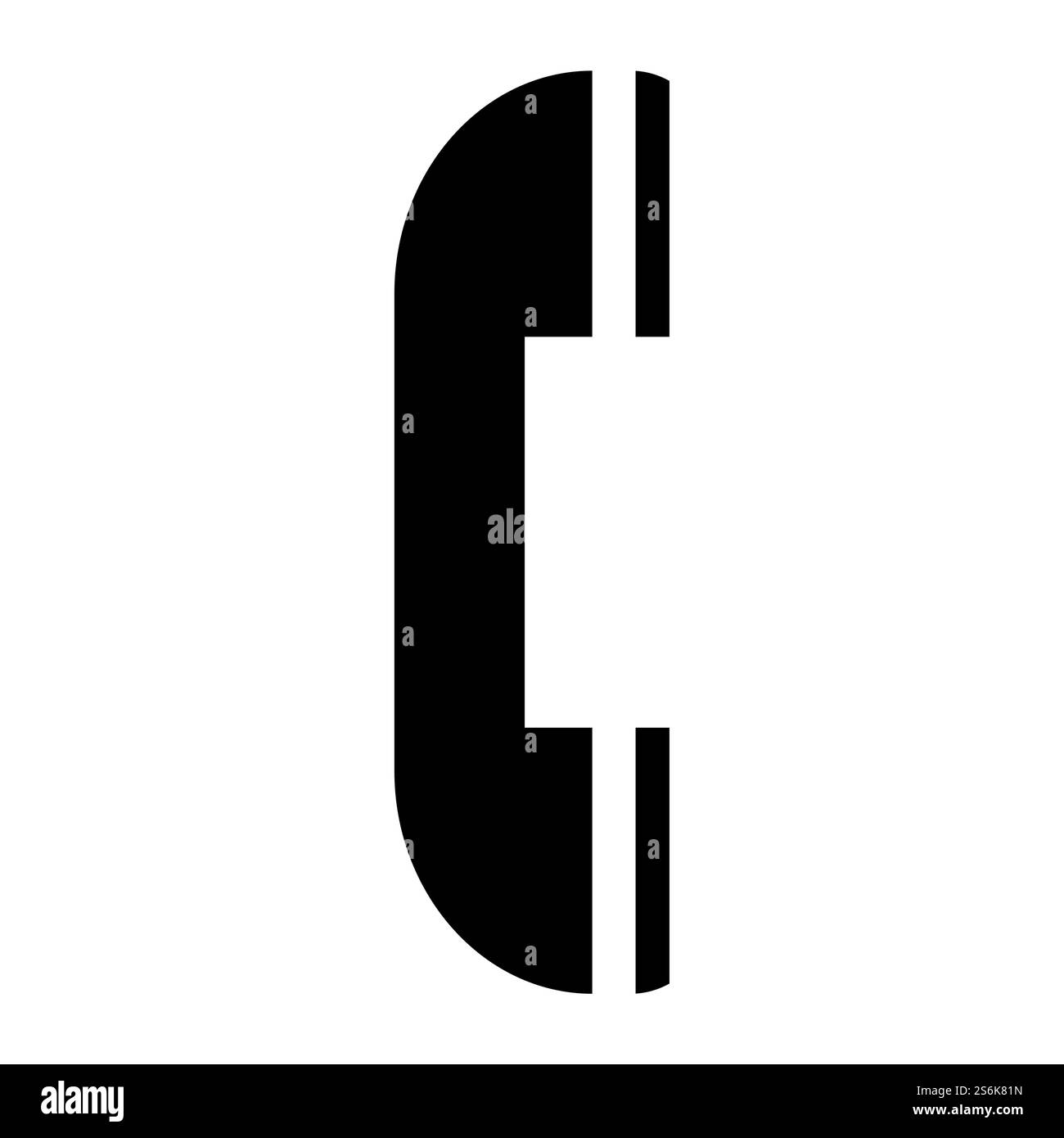 Symbol Verwenden Sie das Telefon nicht Stock Vektor