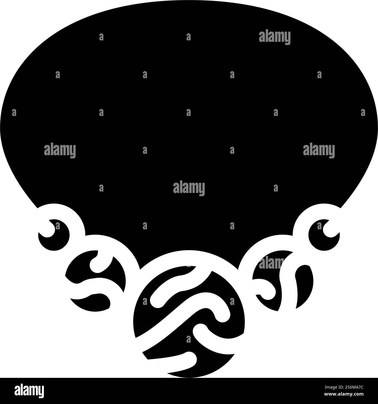 Holzdekoration Glyphe Icon Vektor. Dekorationsschild aus Holz. Schwarze Abbildung des isolierten Kontursymbols. Holzdekoration Glyphe Icon Vektor Illustration Stock Vektor