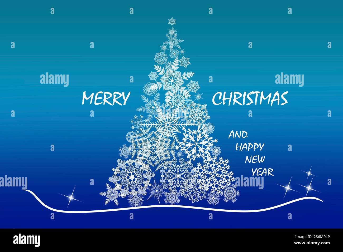 Frohe Weihnachten Stockfoto