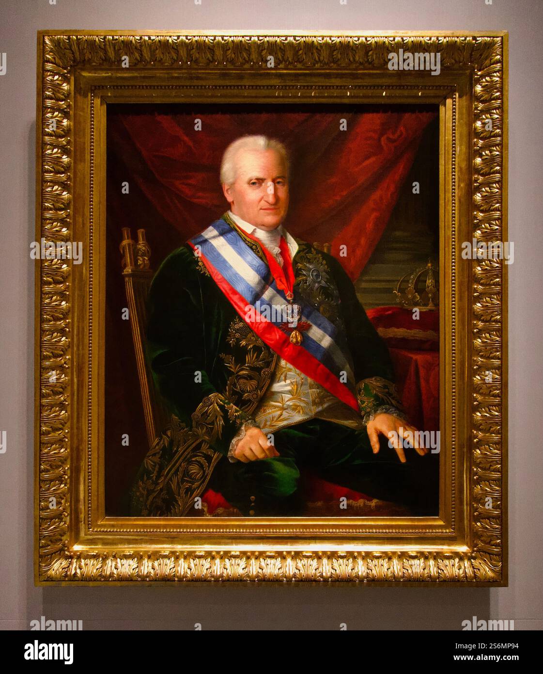 Ölgemälde um 1825 von König Karl IV. In Rom von Jose de Madrazo Königspalast Museum Madrid Spanien Europa Stockfoto
