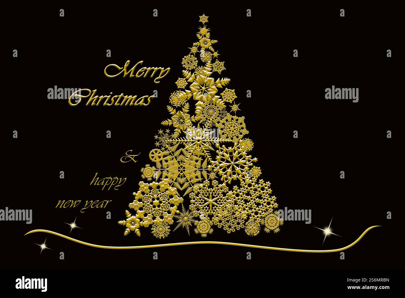 Weihnachtsbaum Stockfoto