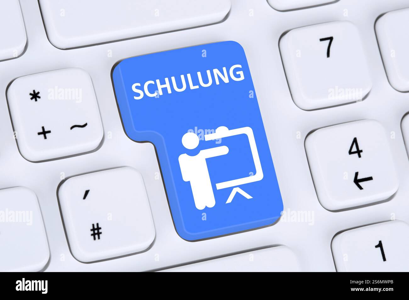 Schulung Schulung Schulung Schulung Schulung Workshop Technologie online im Internet Stockfoto