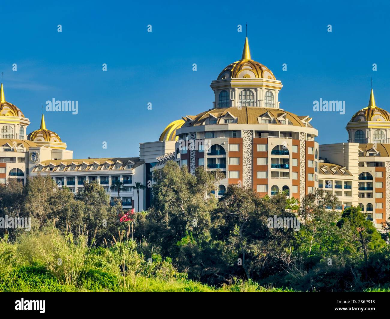 Delhin BE Grand Resort am Lara Beach an der Türkischen Riviera, Antalya, Türkei Stockfoto