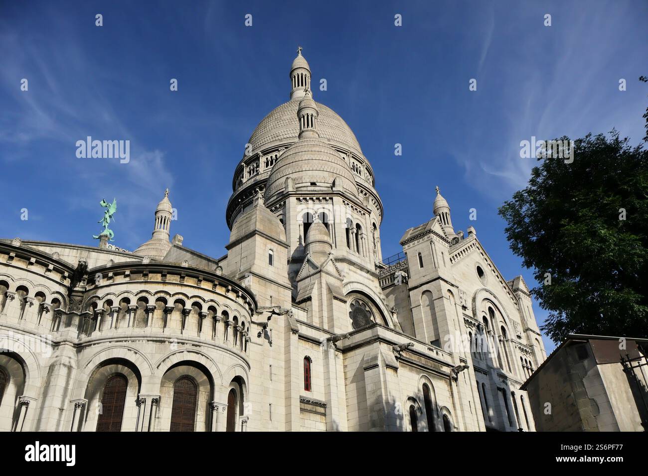 Basilika des Heiligen Herzens - Sacré Coeur Stockfoto