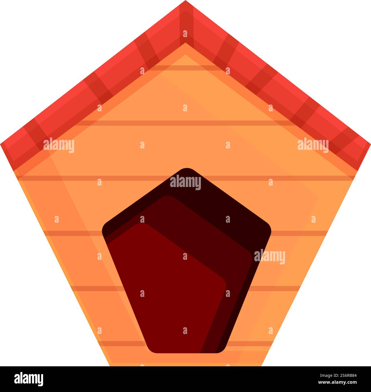 Comic Hundehütte Icon Cartoon Vektor. Hundehütte. Haustier. Comic Hundehütte Icon Cartoon Vektor. Hundehütte Stock Vektor