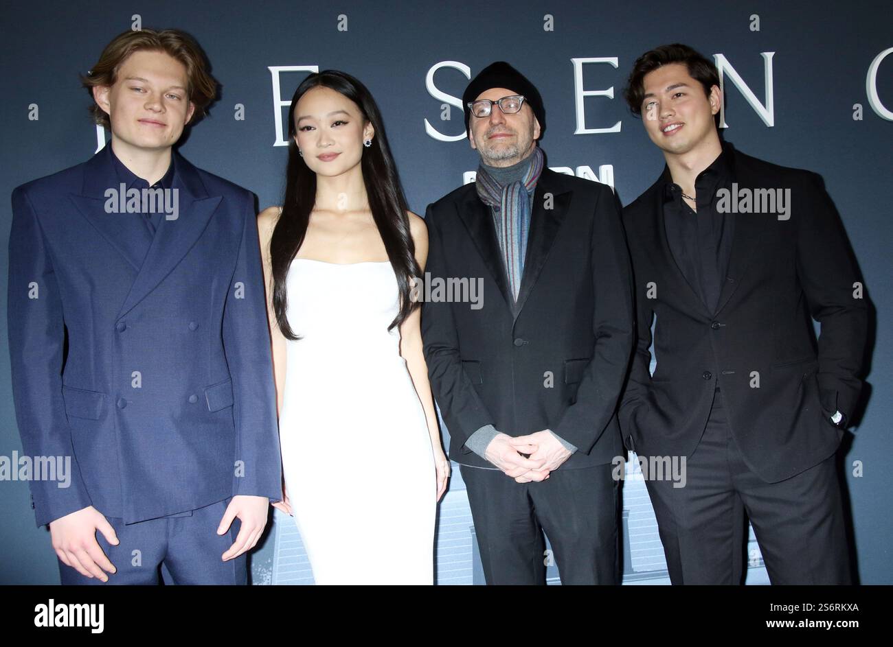 16. Januar 2025 für West Mulholland, Callina Liang, Steven Soderbergh, Eddy Maday bei Neon präsentiert Premiere der Präsenz am AMC Lincolm Square 13 in New York. Januar 2025Credit: RW/Mediapunch Stockfoto