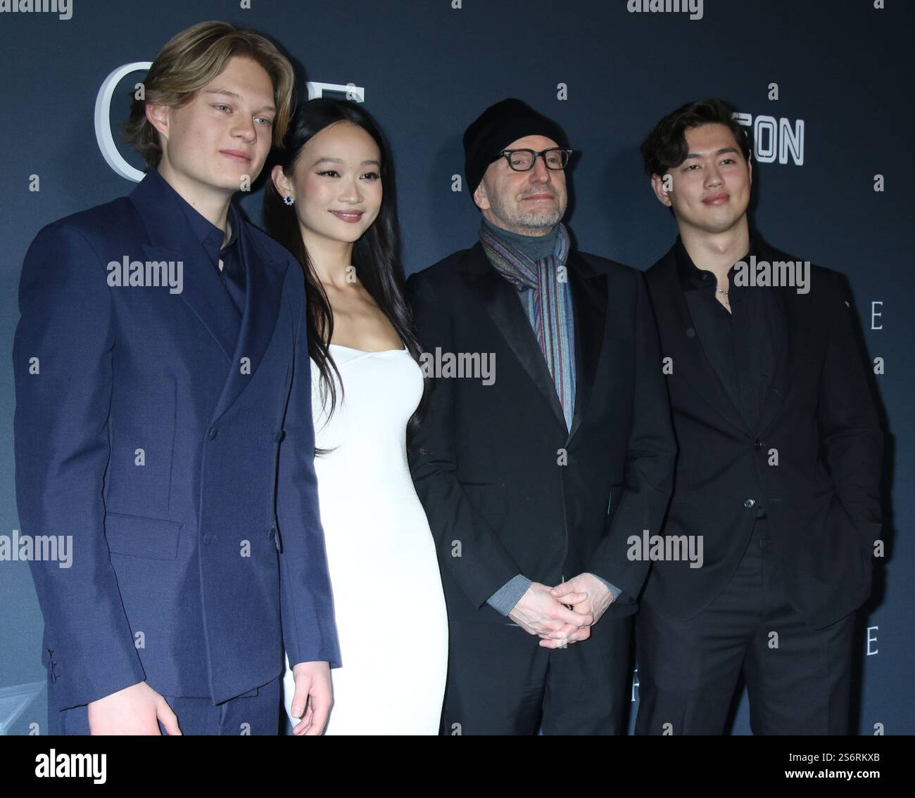 16. Januar 2025 für West Mulholland, Callina Liang, Steven Soderbergh, Eddy Maday bei Neon präsentiert Premiere der Präsenz am AMC Lincolm Square 13 in New York. Januar 2025Credit: RW/Mediapunch Stockfoto