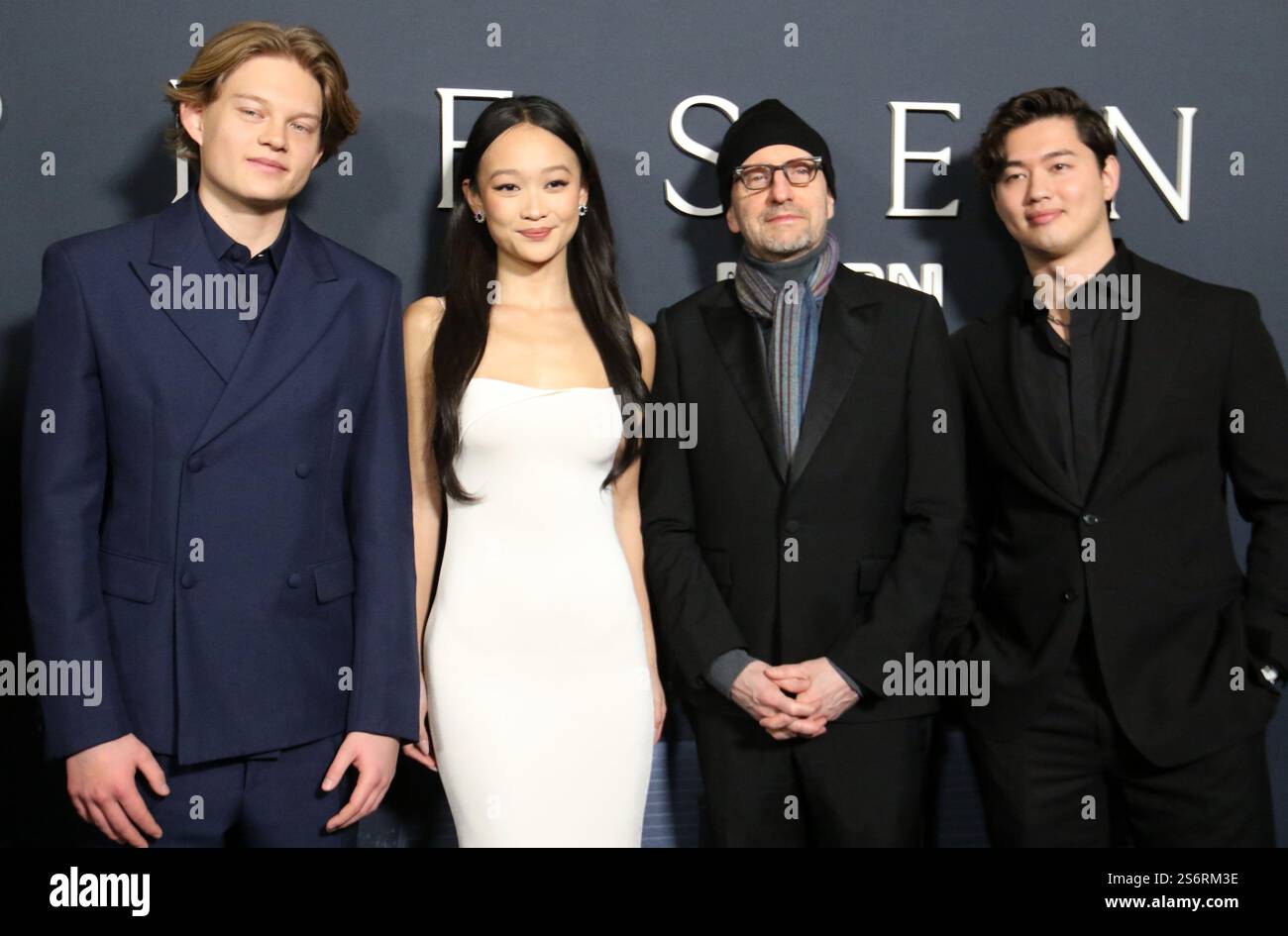 16. Januar 2025 für West Mulholland, Callina Liang, Steven Soderbergh, Eddy Maday bei Neon präsentiert Premiere der Präsenz am AMC Lincolm Square 13 in New York. Januar 2025Credit: RW/Mediapunch Stockfoto