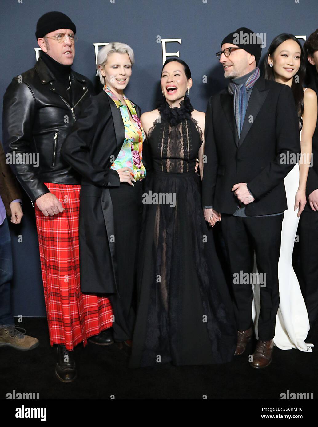 Januar 2025 für Chris Sullivan, Julia Fox, Lucy Liu, Steven Soderbergh, Callina Liang, Atest Neon präsentiert Premiere der Präsenz am AMC Lincolm Square 13 in New York. Januar 2025Credit: RW/Mediapunch Stockfoto