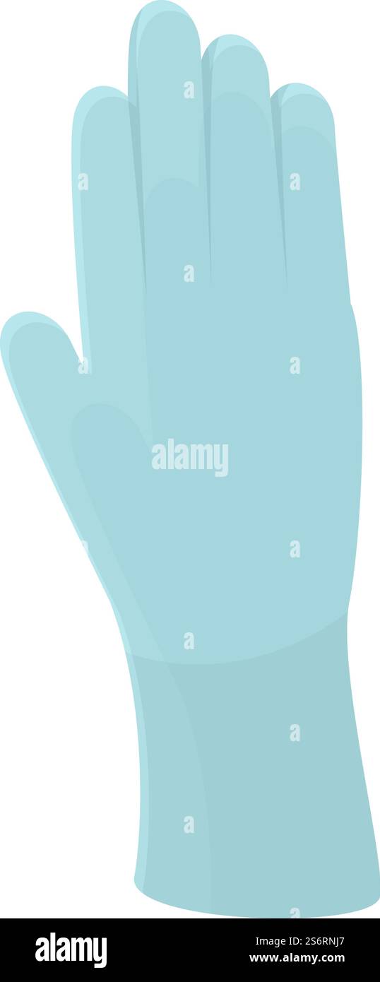 Haarfärbehandschuh Icon Cartoon Vektor. Farbstofffeld. Frauenflasche. Haarfärbehandschuh Icon Cartoon Vektor. Farbstofffeld Stock Vektor