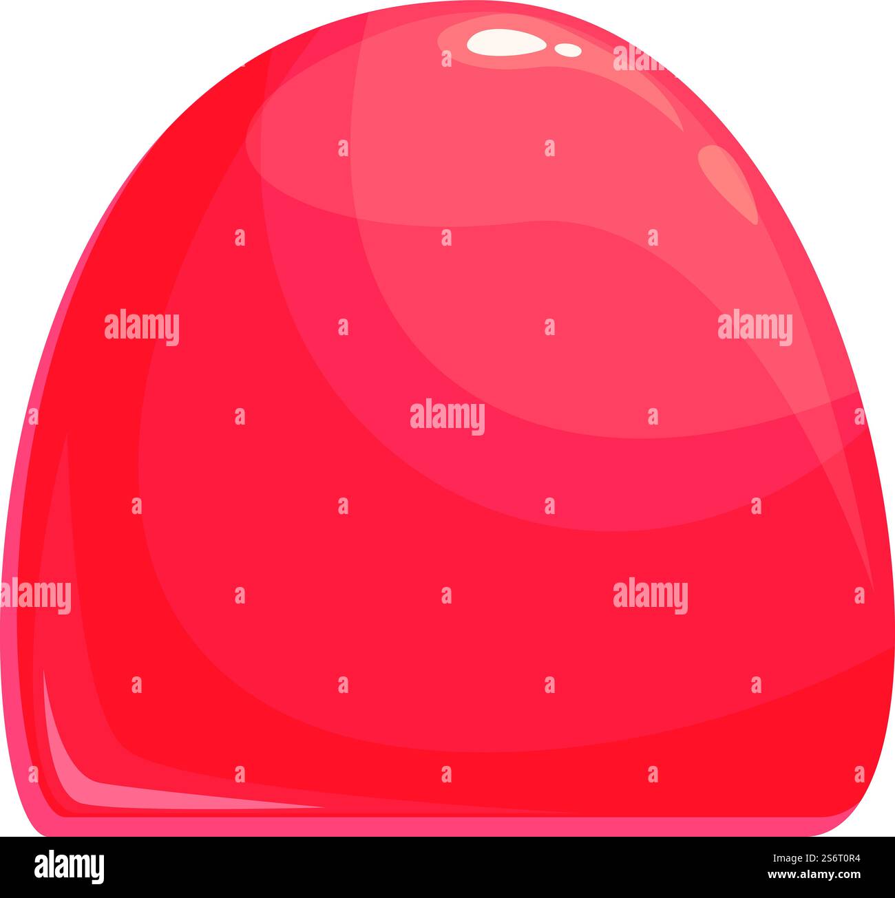 Lebensmittelgelee Icon Cartoon Vektor. Süßigkeiten. Süßes Dessert. Lebensmittelgelee Icon Cartoon Vektor. Süßigkeiten Stock Vektor