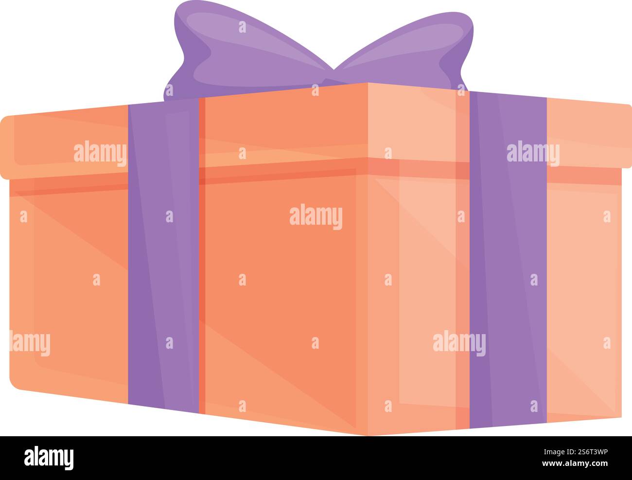 Ereignis Geschenkbox Symbol Cartoon Vektor. Band vorhanden. Geschenkkarton. Ereignis Geschenkbox Symbol Cartoon Vektor. Band vorhanden Stock Vektor