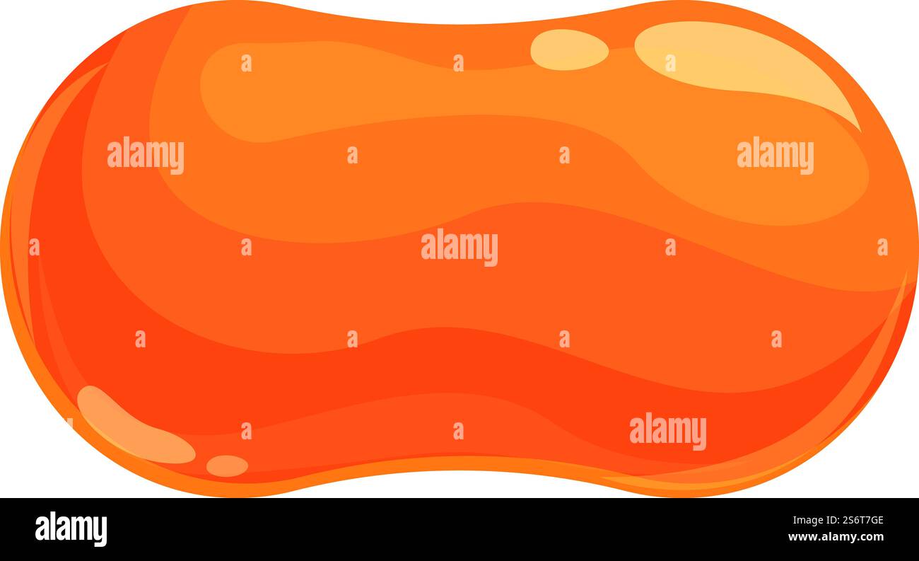 Cola Jelly Icon Cartoon Vektor. Süßigkeiten. Süßes Dessert. Cola Jelly Icon Cartoon Vektor. Süßigkeiten Stock Vektor