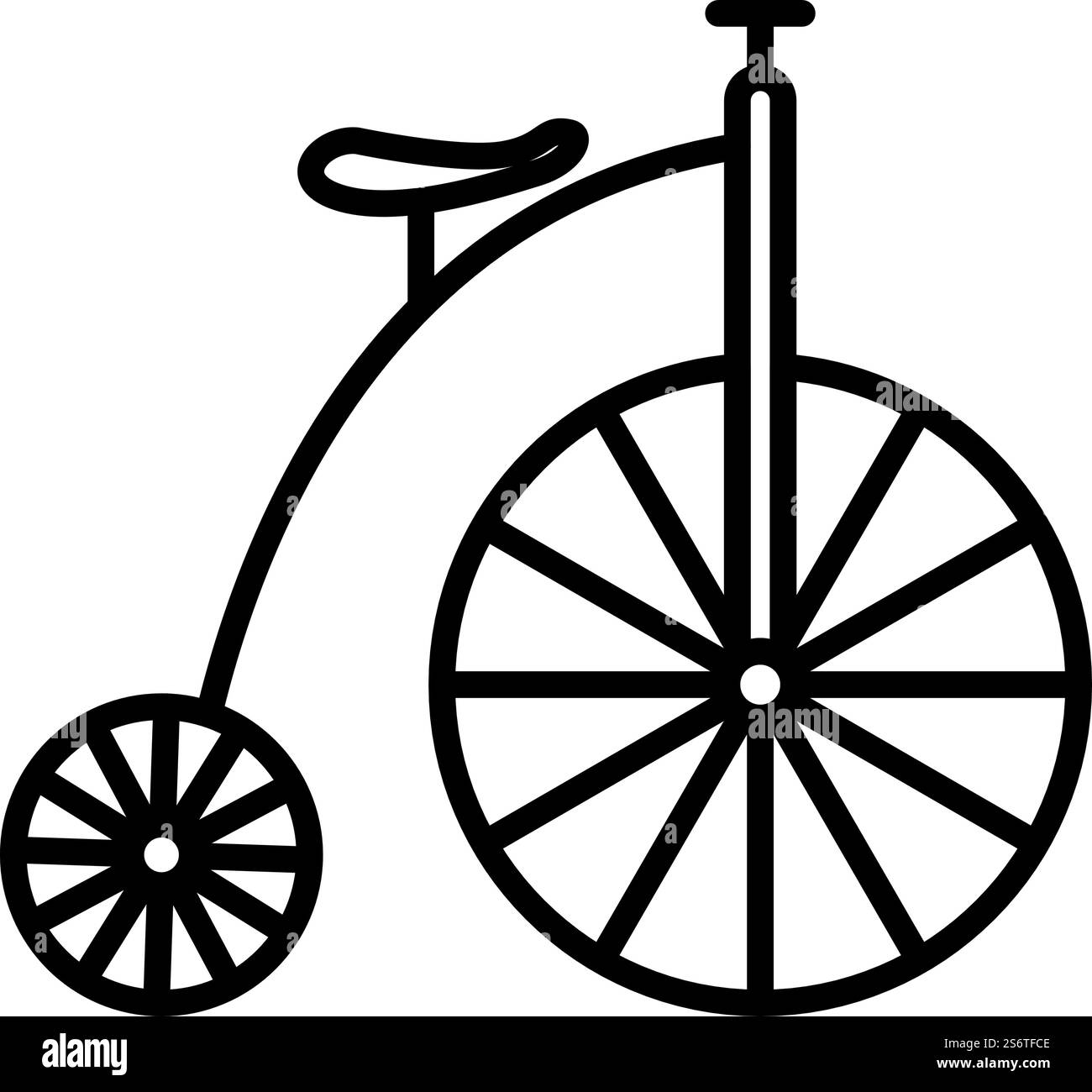 Symbol für April-Fool&rsquo;s Day. Auffälliges Design mit bearbeitbarer Strichstärke. Vektorabbildung. Stock Vektor