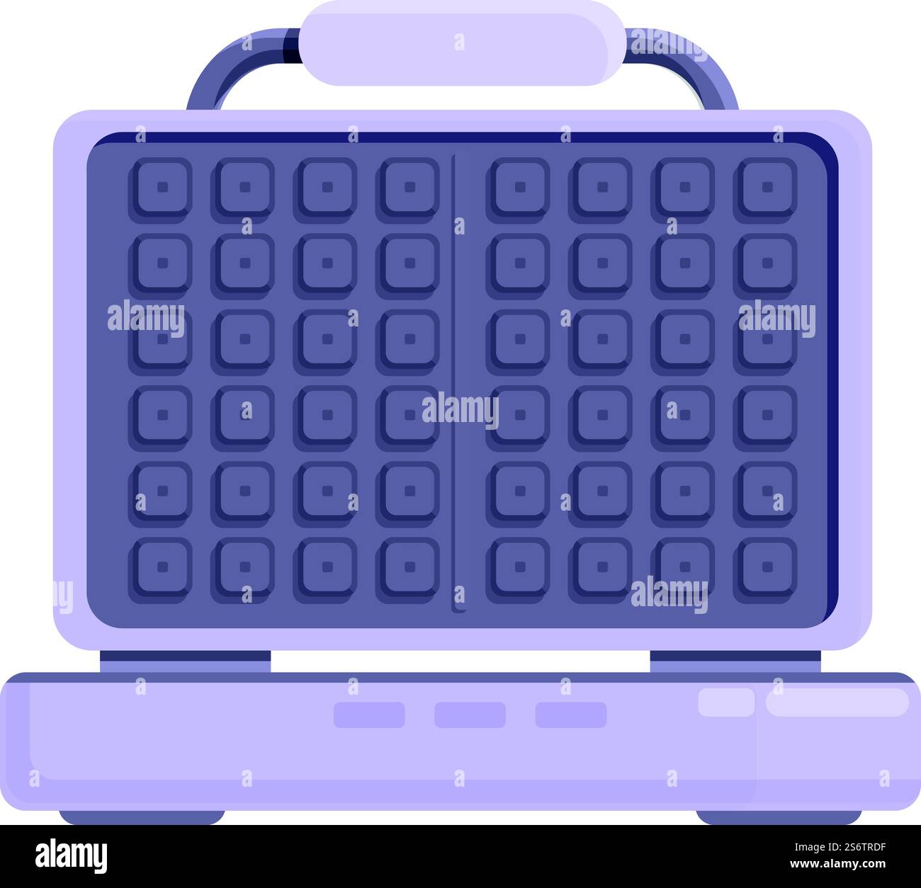 Pfannkuchen Waffelmacher Icon Cartoon Vektor. Maschinenherd. Elektrischer Grill. Pfannkuchen Waffelmacher Icon Cartoon Vektor. Maschinenherd Stock Vektor