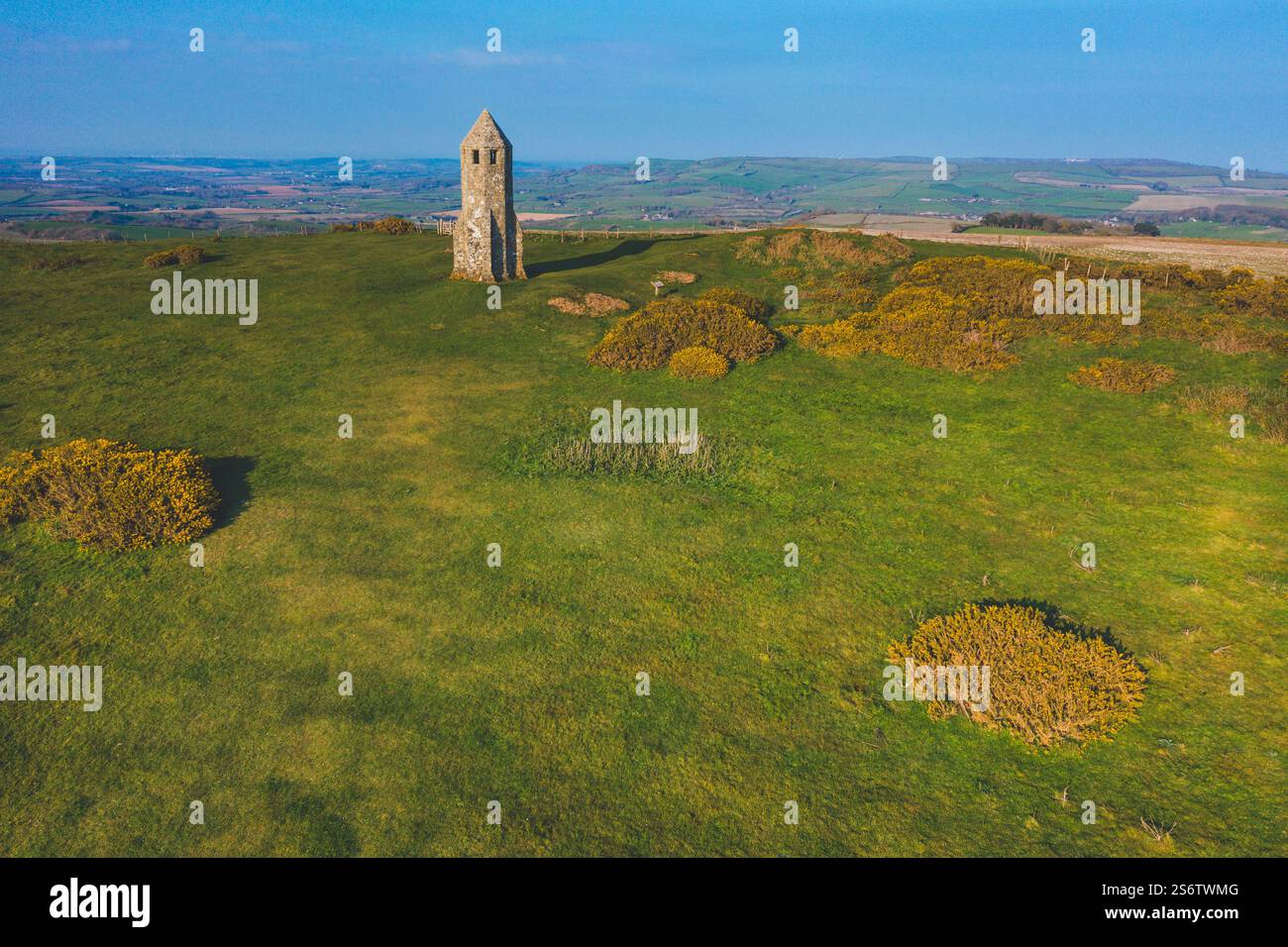 Vereinigtes Königreich, England, Isle of Wight. Katharinenoratorium. Stockfoto