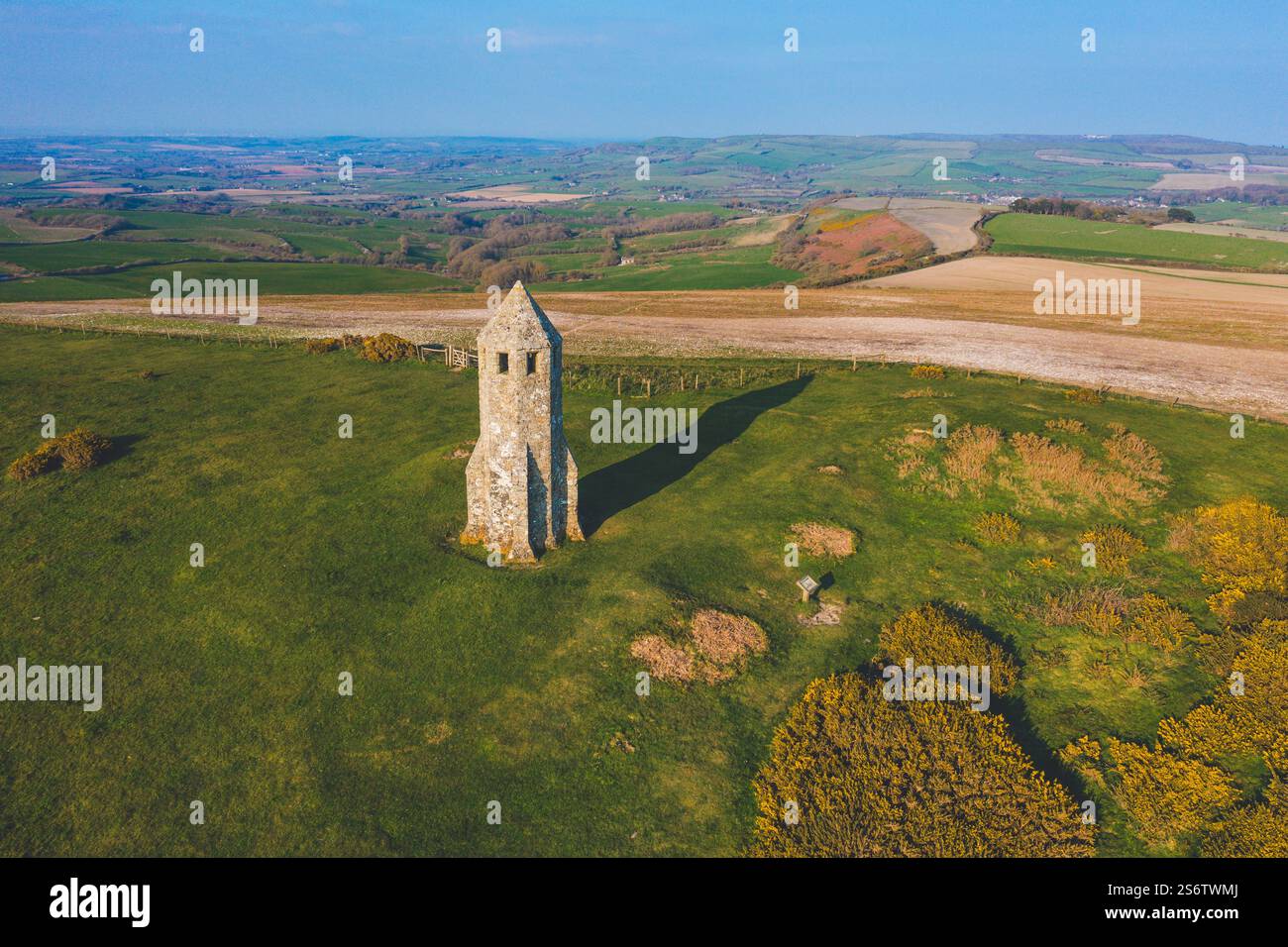 Vereinigtes Königreich, England, Isle of Wight. Katharinenoratorium. Stockfoto