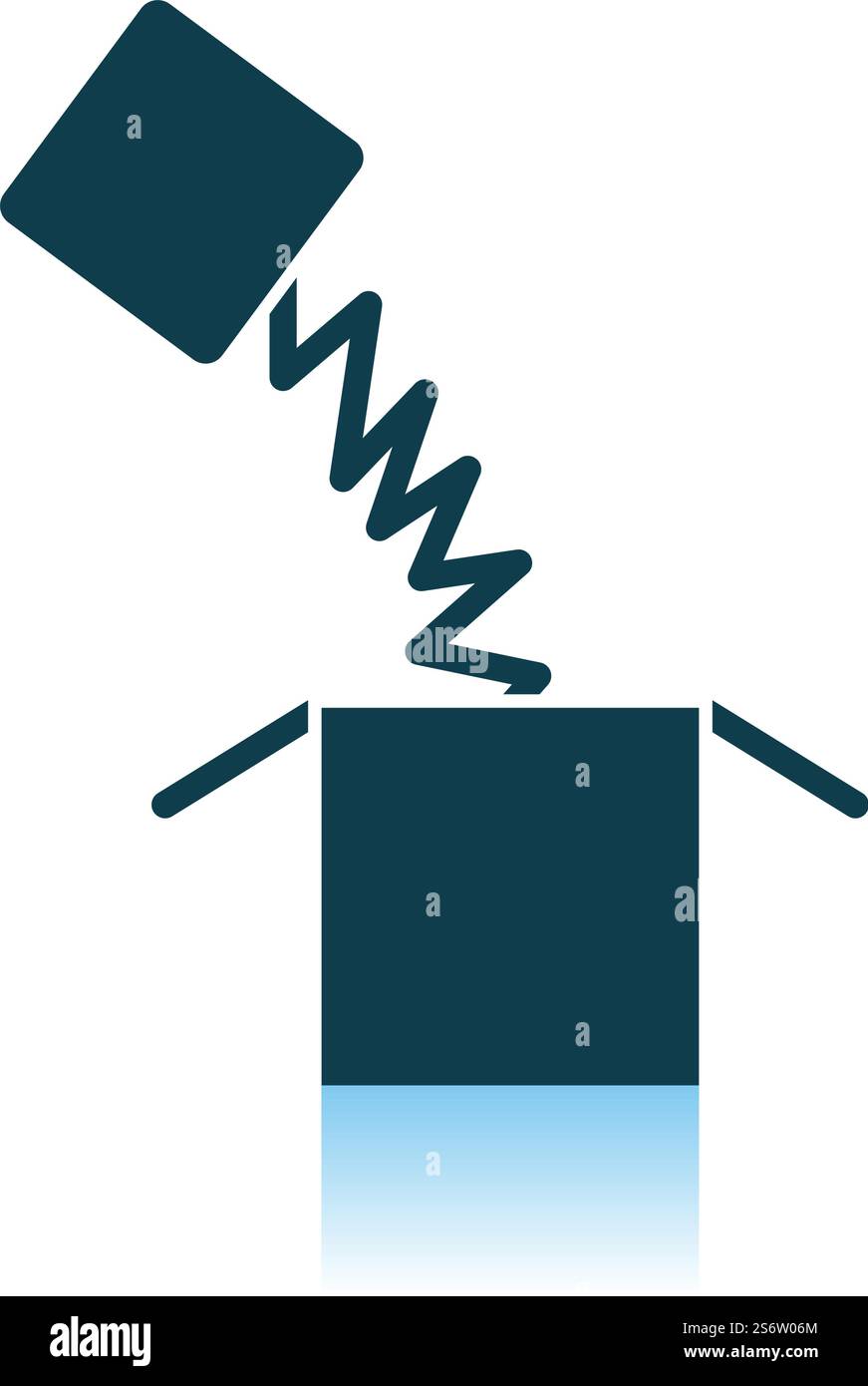 Symbol für April-Fool&rsquo;s Day. Schwarzes Schablonendesign. Vektorabbildung. Stock Vektor