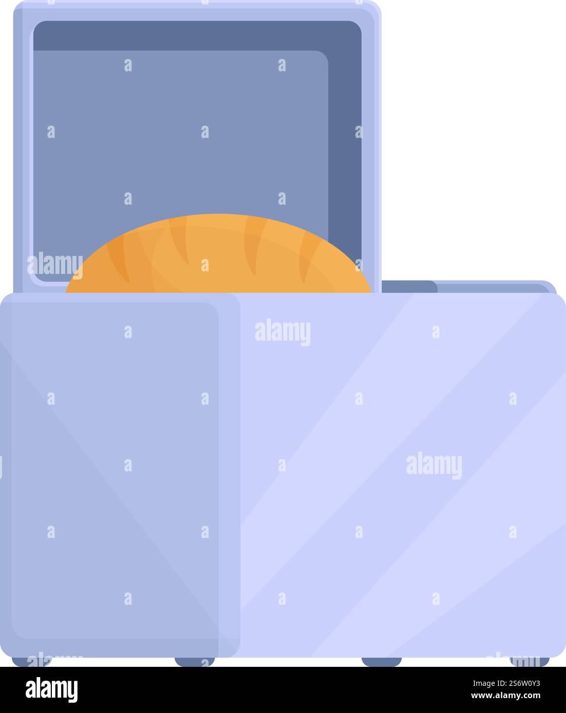 Inländische Brotmaschine Icon Cartoon Vektor. Toaster mit Backofen. Pfannkuchengruppe. Inländische Brotmaschine Icon Cartoon Vektor. Toaster mit Backofen Stock Vektor