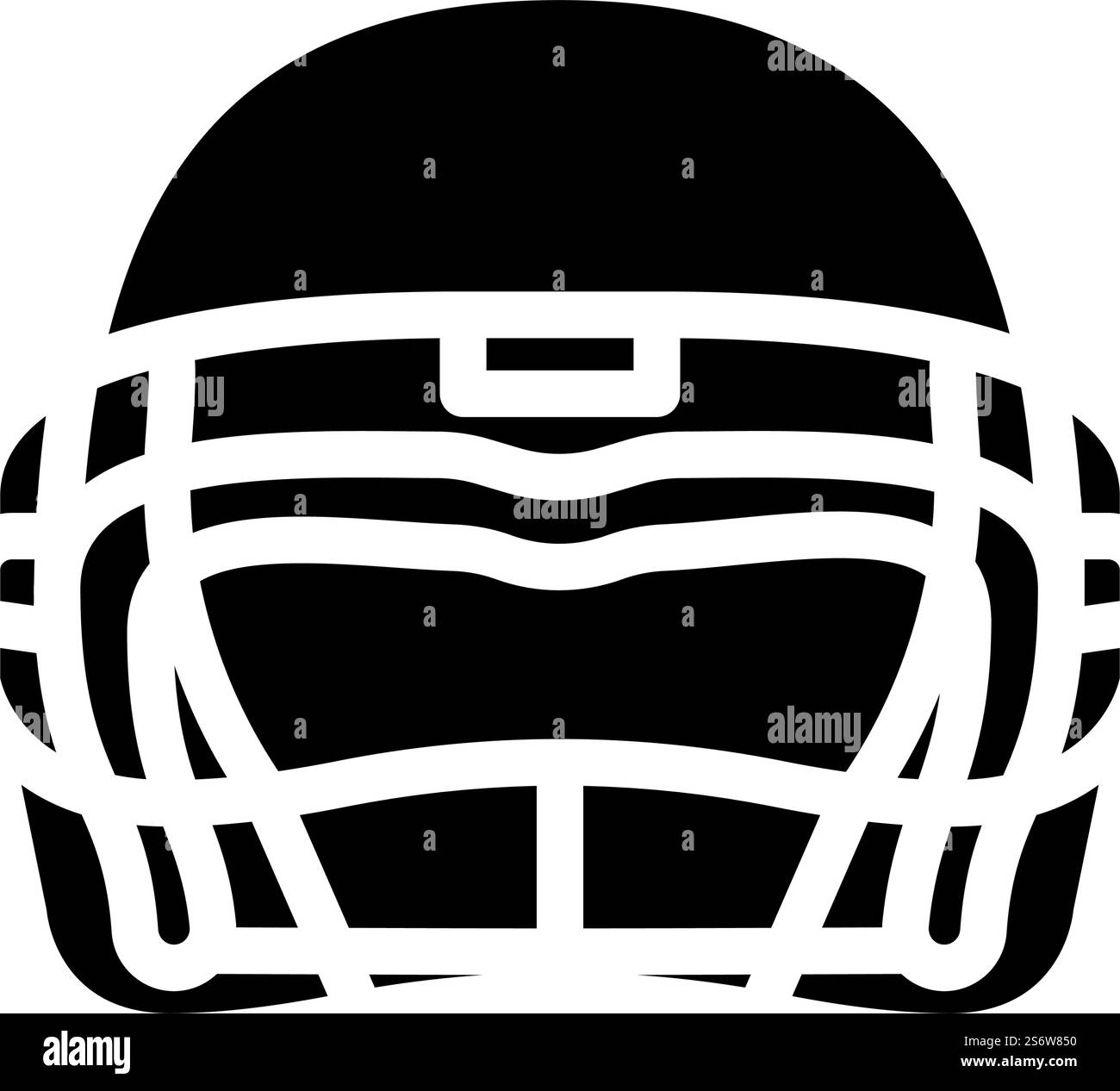 Helm Player Zubehör Glyphe Symbol Vektor. Schild für Helm-Player-Zubehör. Schwarze Abbildung des isolierten Kontursymbols. Helm Player Zubehör Glyphe Symbol Vektor Illustration Stock Vektor