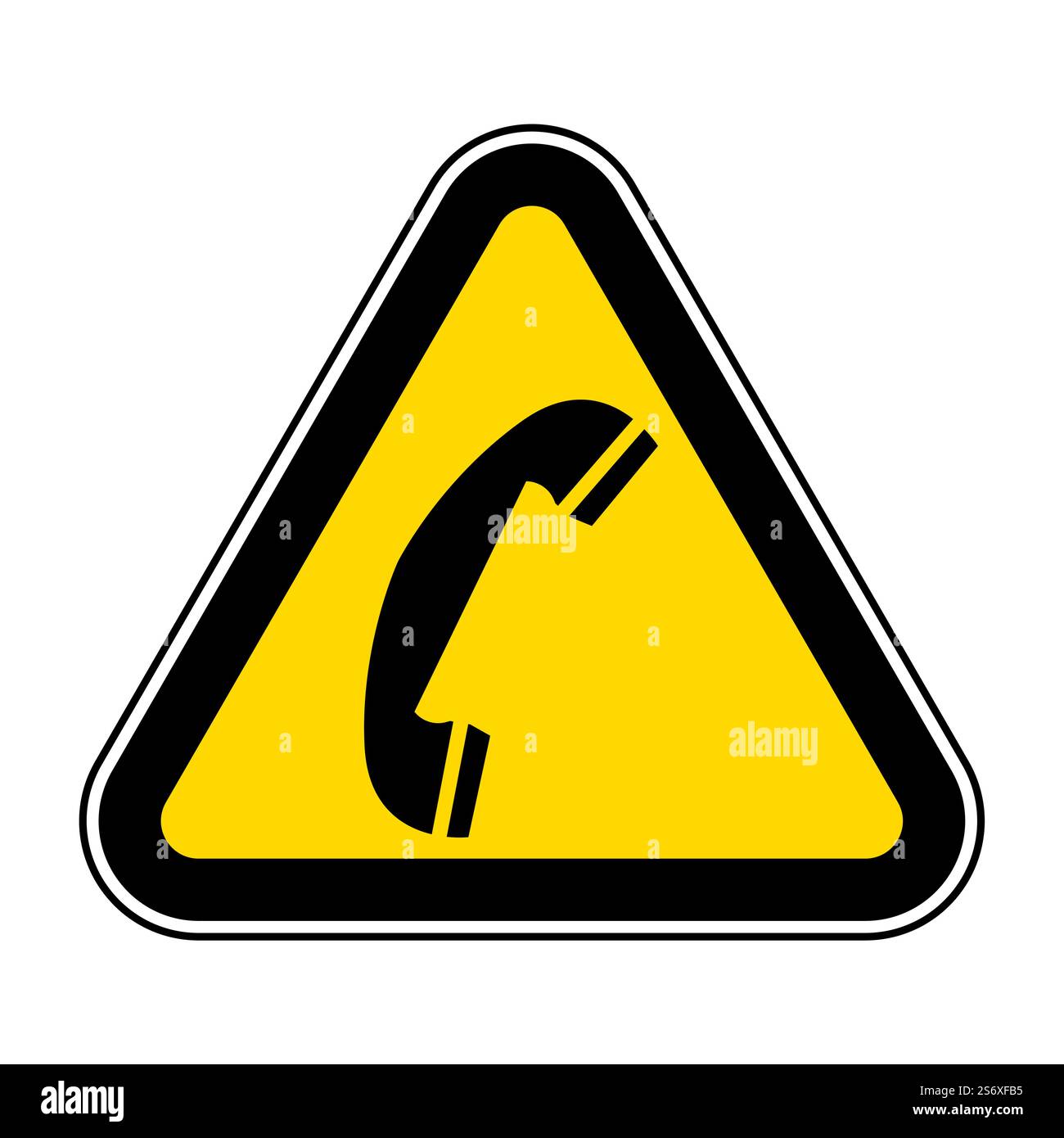 Symbol Verwenden Sie das Telefon nicht Stock Vektor