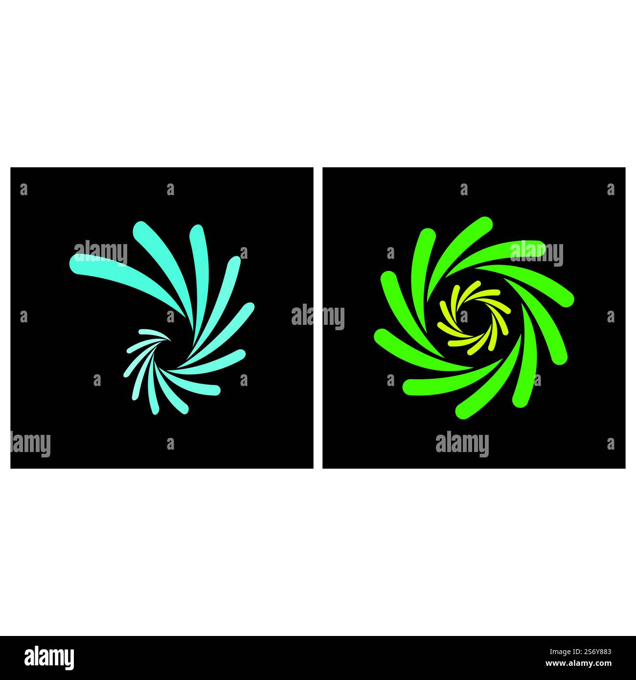 Flaches Design mit Symbolvektor für Ladeanzeige Stock Vektor