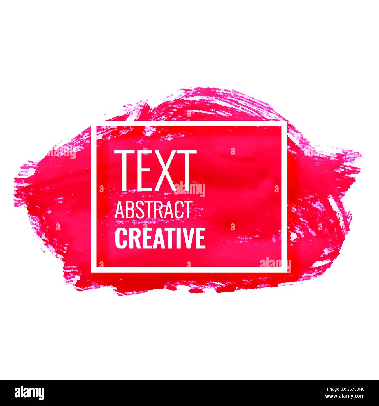 Rot abstrakt Aquarell malen Hintergrund Stock Vektor