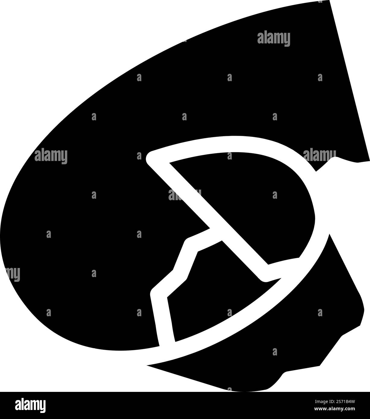 Rasierlinge Kokosnuss tropische Glyphe Icon Vektor. Tropisches Zeichen für Späne mit Kokosnuss. Isolierte Symboldarstellung. Rasierlinge Kokosnuss tropische Glyphe Icon Vektor Illustration Stock Vektor