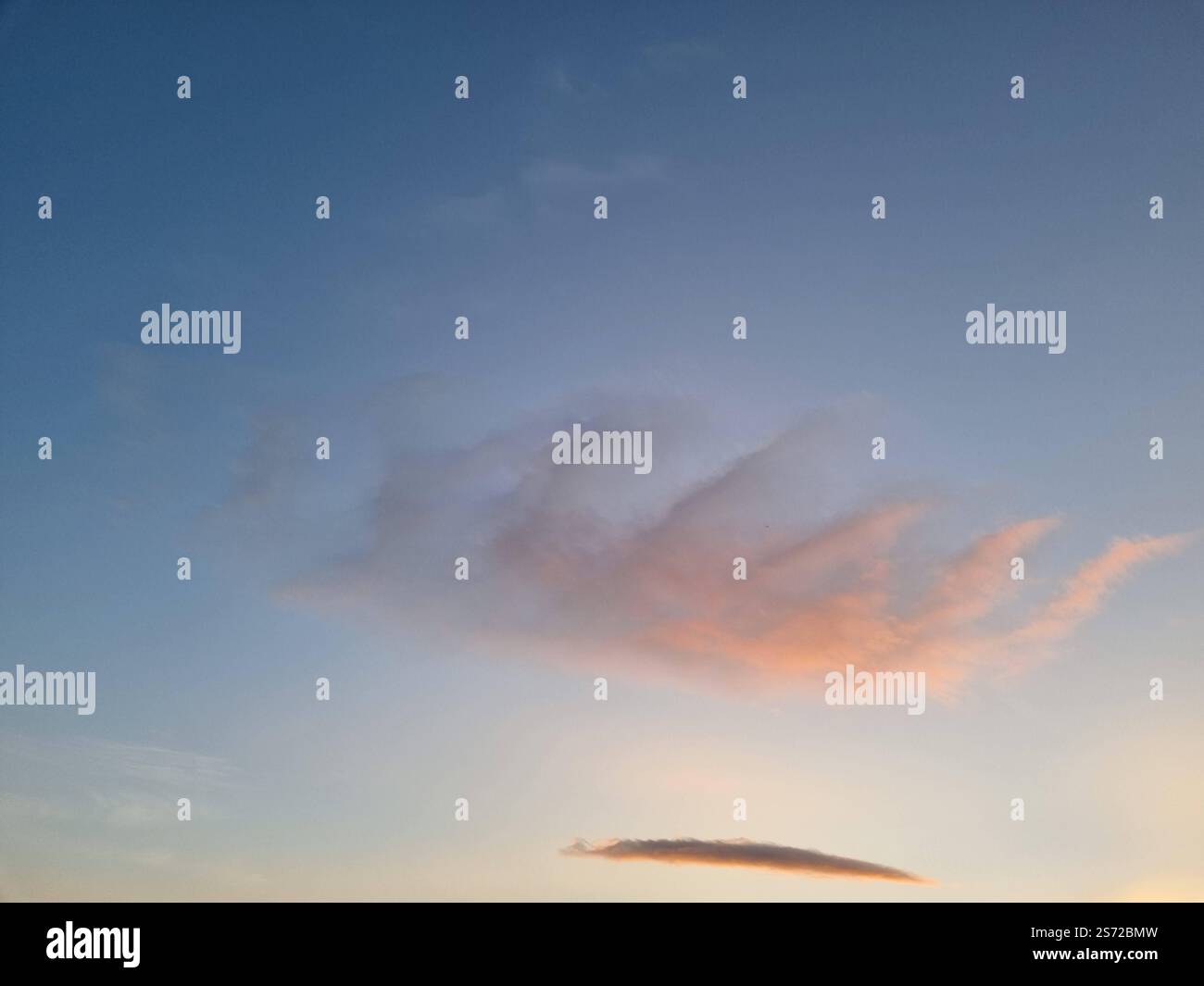 Wolkengebilde Stockfoto