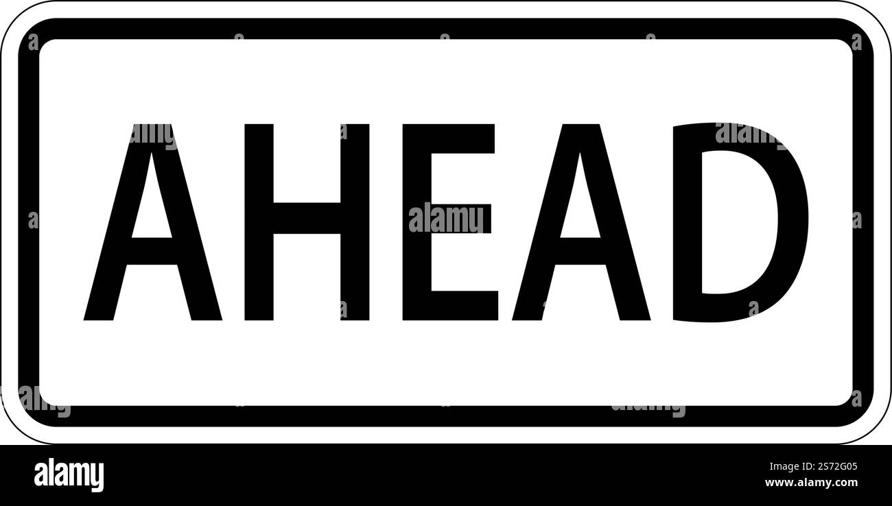 Symbol Voraus Zeichen Auf Weißem Hintergrund Stock Vektor