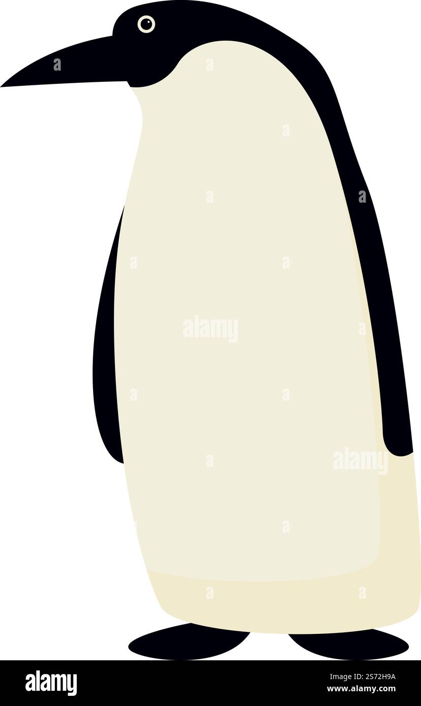 Amerika Pinguin Ikone Cartoon Vektor. Argentinien Süd. Nationale Kultur. Amerika Pinguin Ikone Cartoon Vektor. Argentinien Süd Stock Vektor