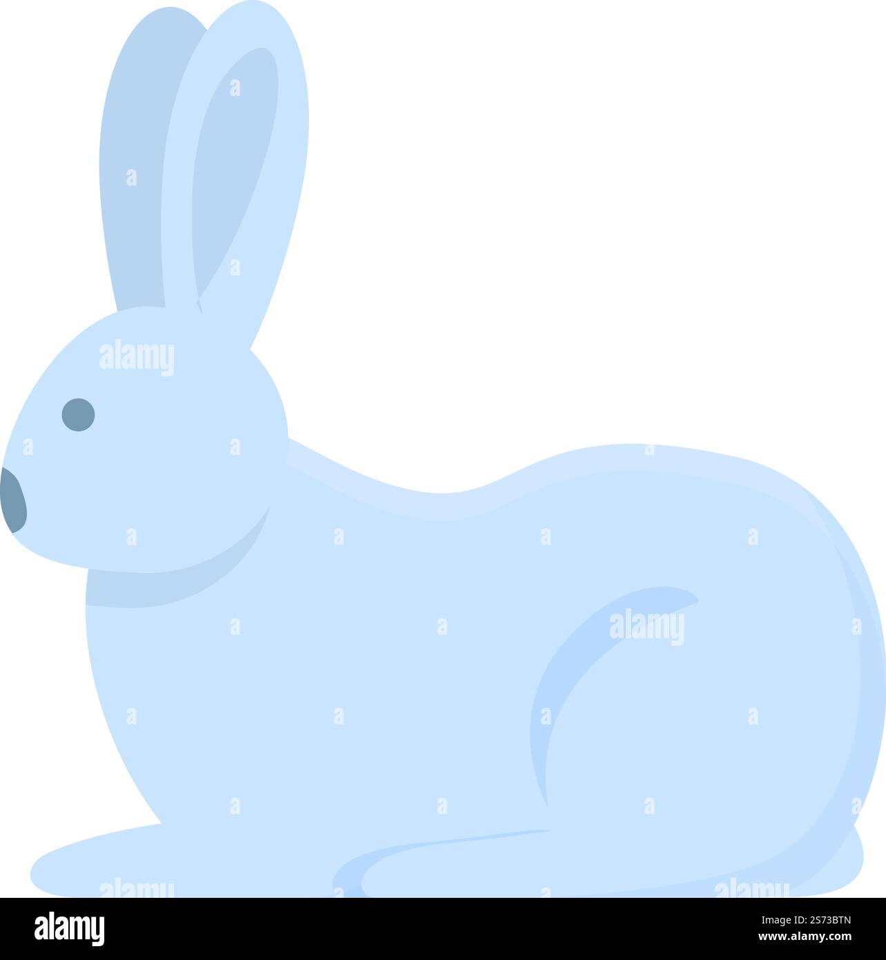 Polar Hase Icon Cartoon Vektor. Elchtier. Wilk-Kreatur. Polar Hase Icon Cartoon Vektor. Elchtier Stock Vektor