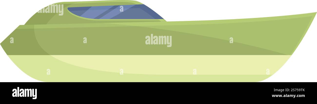 Speed Radio Boot Symbol Cartoon Vektor. Fernbedienung. Kinderspiel. Speed Radio Boot Symbol Cartoon Vektor. Fernbedienung Stock Vektor